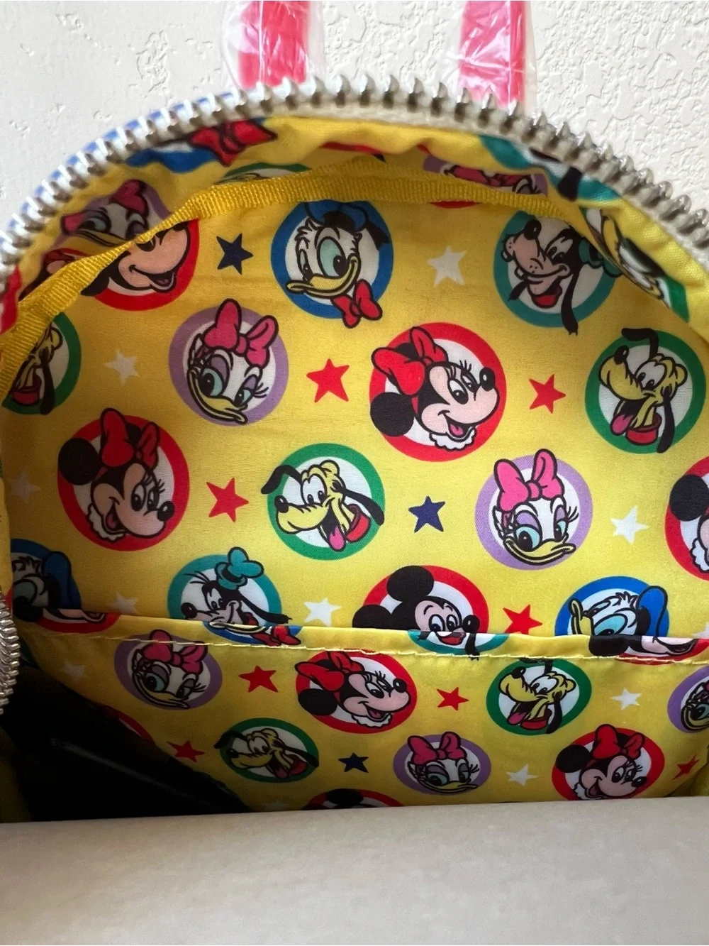 Loungefly Disney Mickey Mouse and Friends Mini Backpack With Ears Headband - NWT